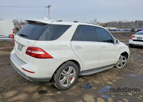 2014 Mercedes-Benz Ml 350 4Matic from USA, damaged, VIN 4JGDA5HB3EA406367
